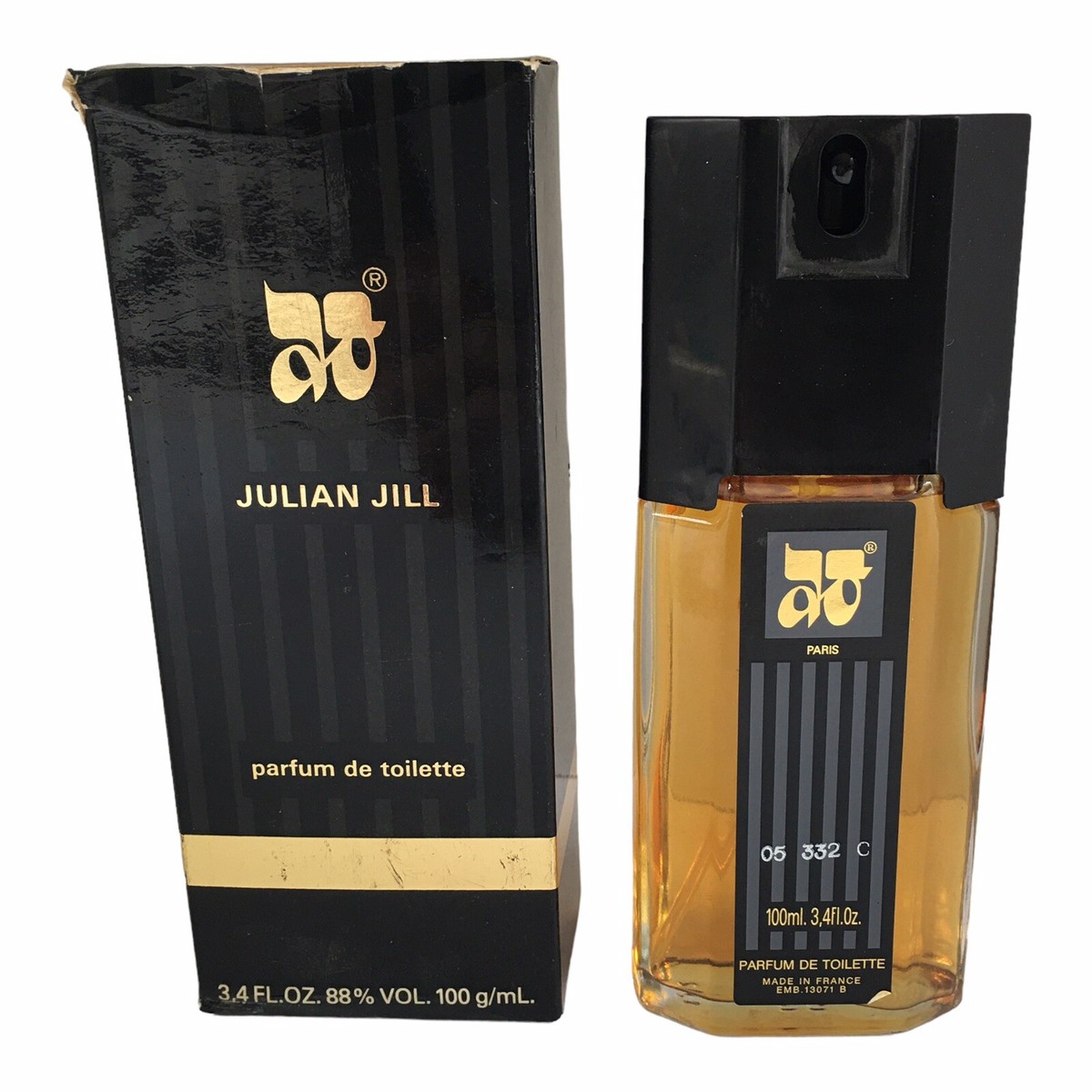 Julian Jill Parfum de Toilette SPRAY 3.4 Fl. Oz. FULL RARE