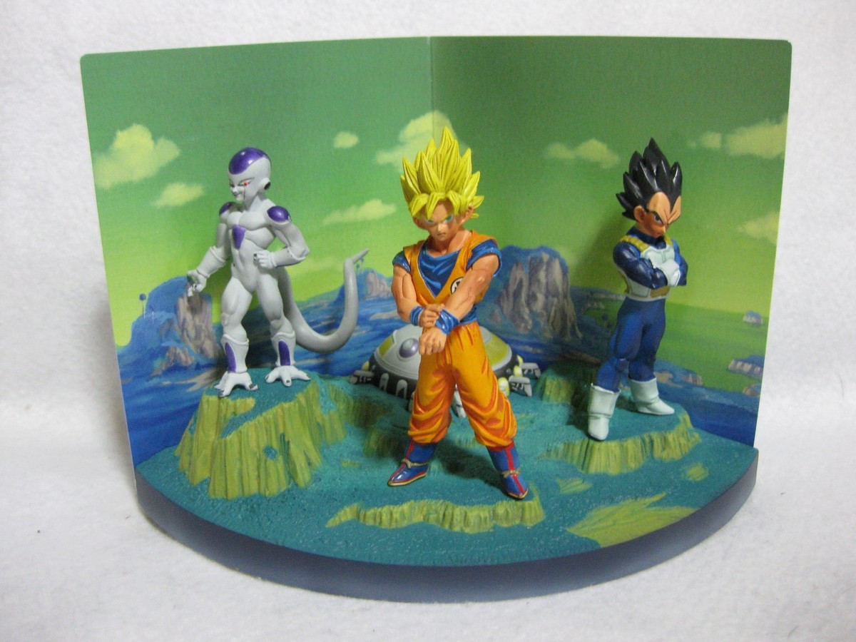 Dragon Ball Z Diorama Figure Set Vol.1 Japan DVD Official Special