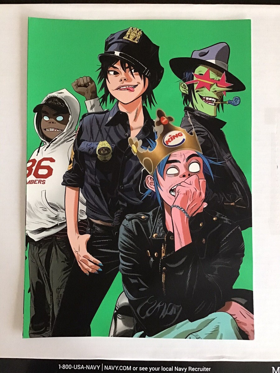 Gorillaz Art Print - 13.75” x 9.75” | eBay