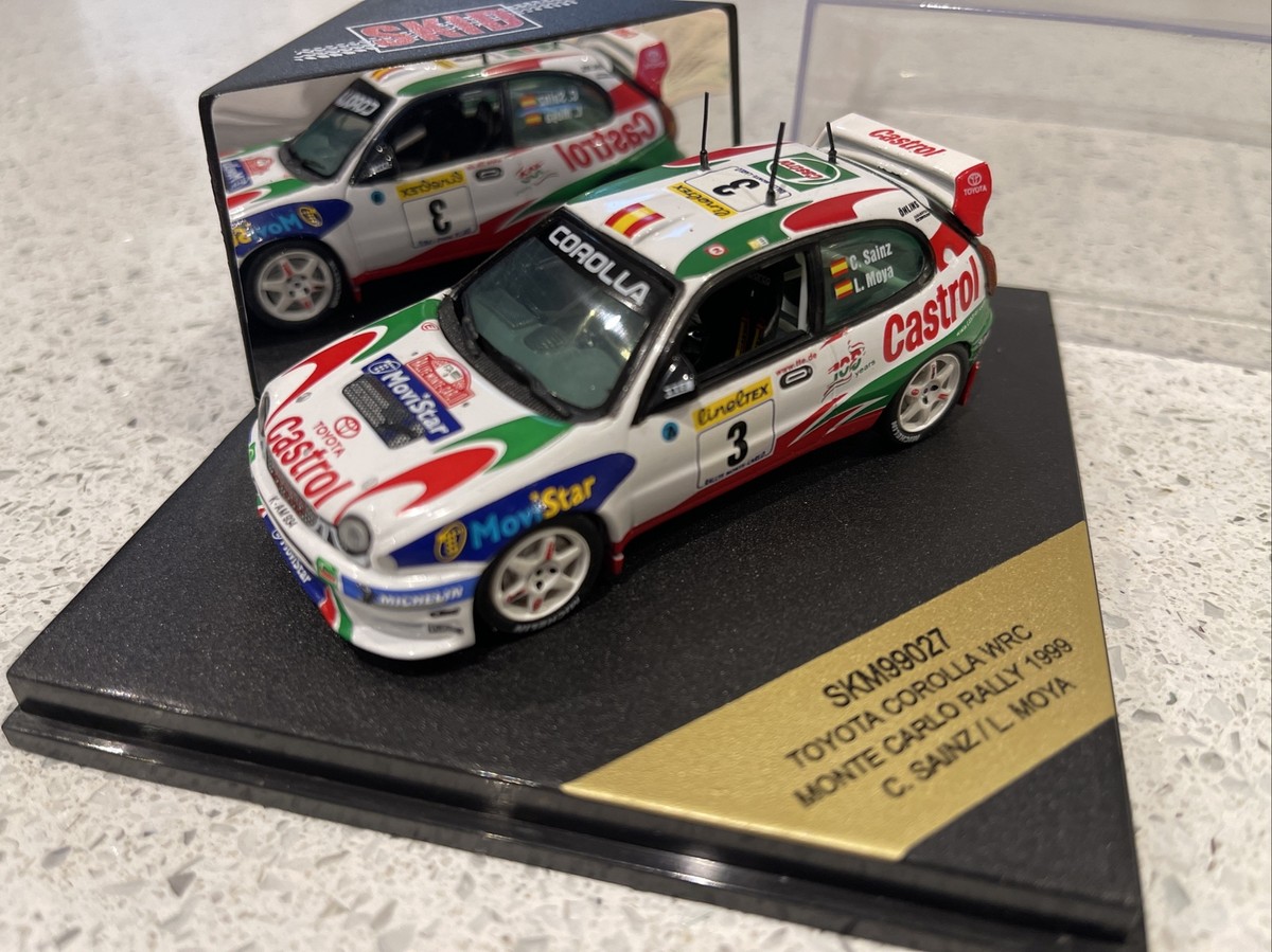 値下げ！トヨタ・カローラ WRC 1999 1/43ミニカー 値下げ！トヨタ