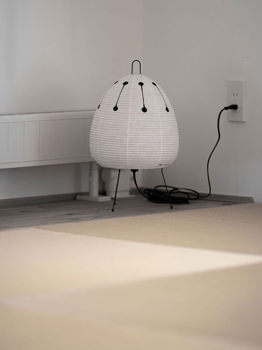 Genuine] Isamu Noguchi AKARI 1AD lantern table lamp lighting set