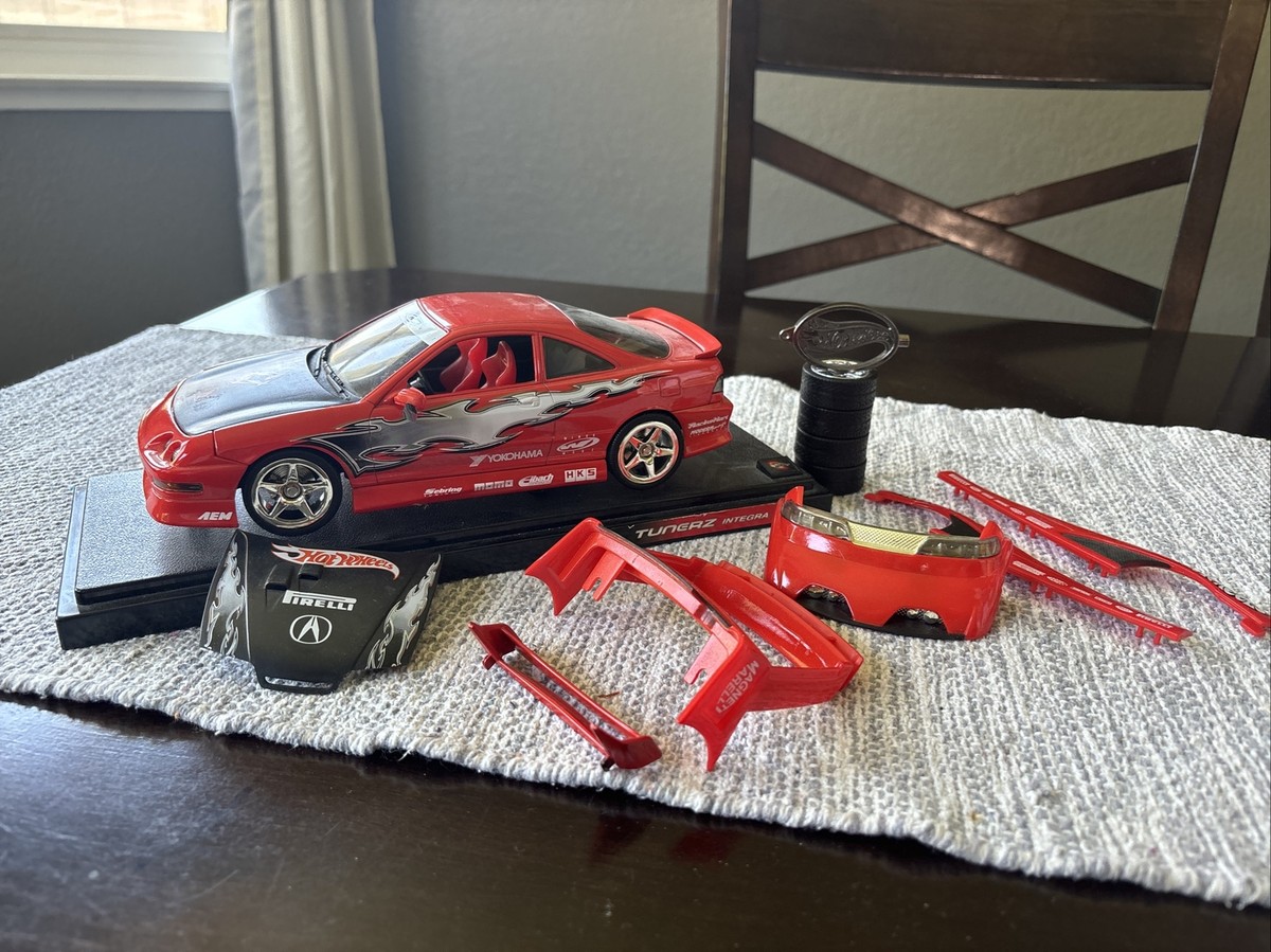 Hot Wheels Acura Integra Tunerz Detailed Car Rd +Interchangeable