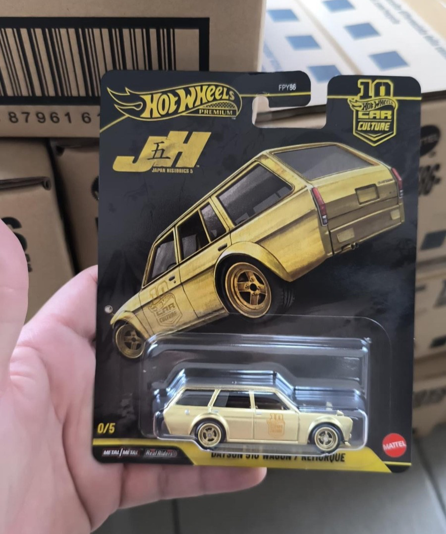 CHASE Hot Wheels Car Culture Japan Historic 5 JH5 Datsun 510 Wagon