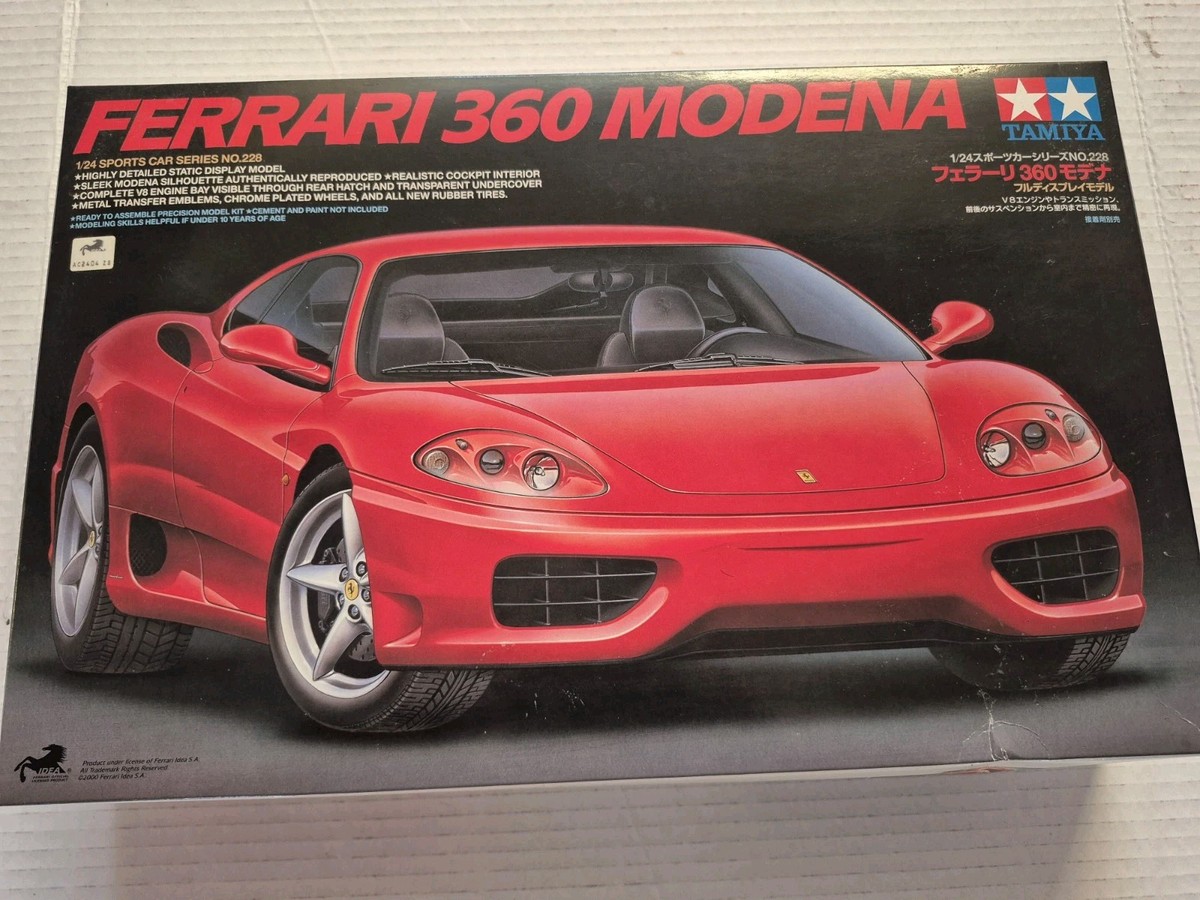 Tamiya 1/24 Ferrari 360 Modena Model Kit L@@K! | eBay