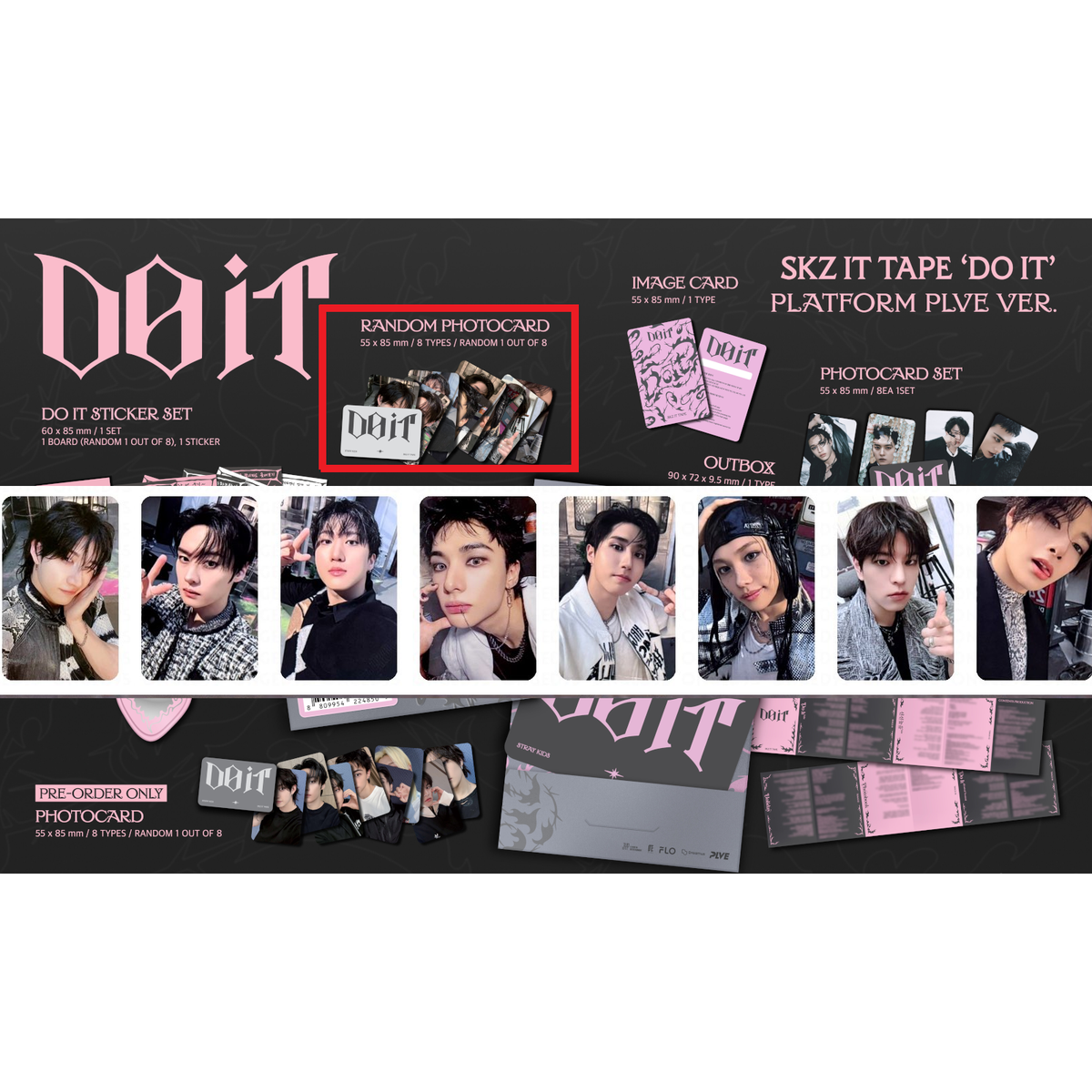 STRAY KIDS DO IT ALBUM Official Photocard | eBay