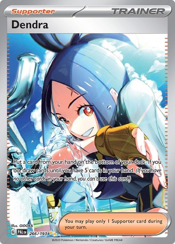 Pokemon Card [THAI] Dendra 099/073 SAR - Trainer - Triple Beat | eBay