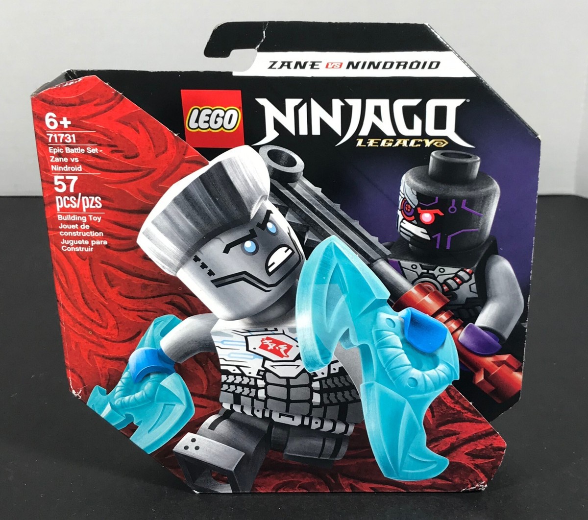 LEGO Ninjago EPIC BATTLE SET ZANE VS NINDROID 71731 Ninja Legacy