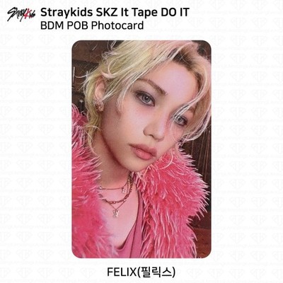 Stray Kids SKZ It Tape DO IT BDM POB Photocard Bangchan Leeknow