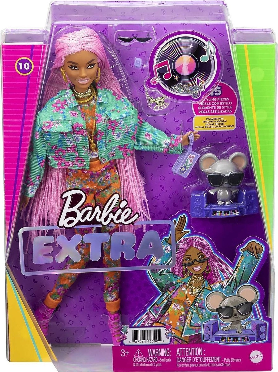 BARBIE DOLL EXTRA #10 MATTEL #GXF09 2020 BRAND NEW IN BOX | eBay
