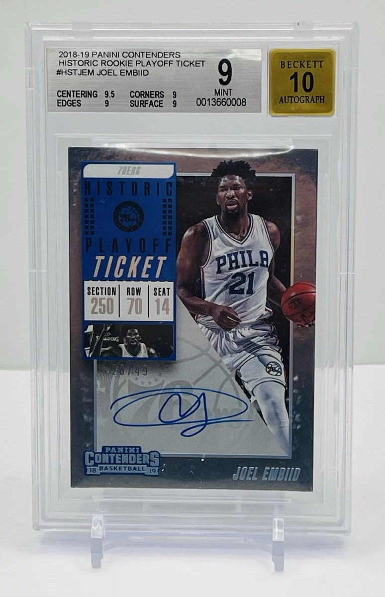 Joel Embiid Basketball Sports Trading Cards & Accessories