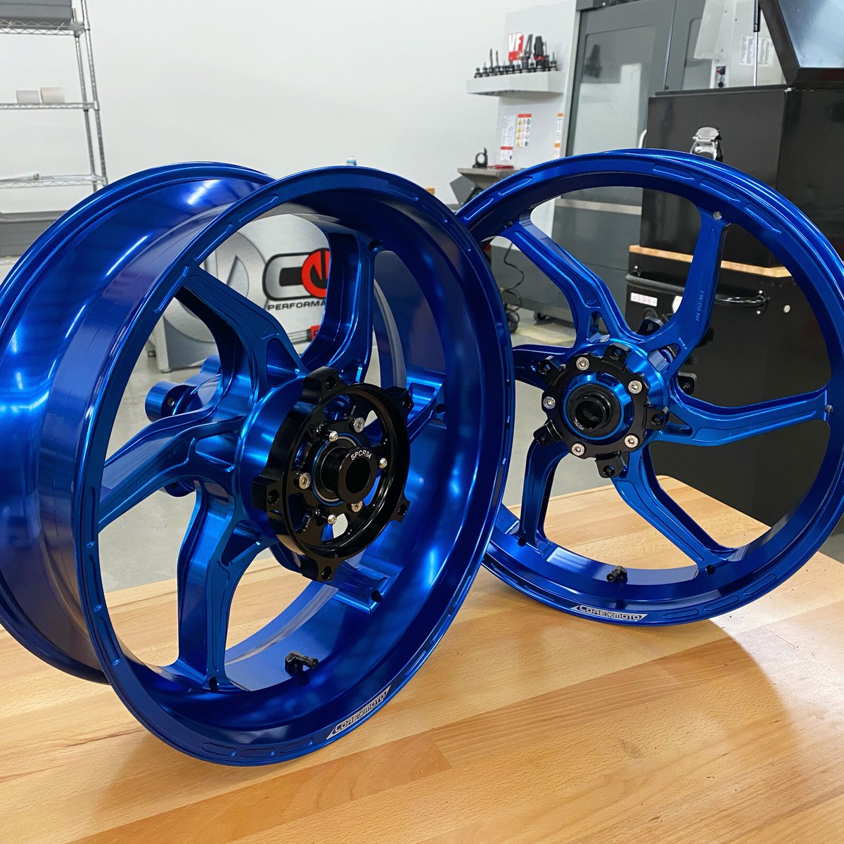 Core Moto Apex 6 wheels front and rear Kawasaki ninja ZX14R 2006
