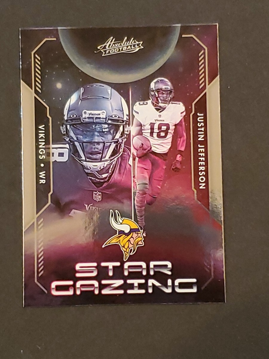 Justin Jefferson 2023 Panini Absolute Football Star Gazing