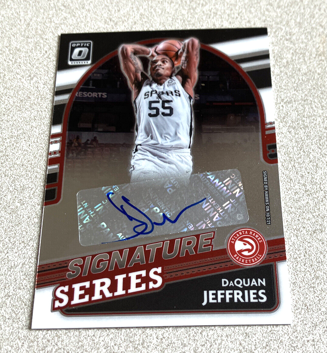 2021-22 Panini Donruss Optic Signature Series #SS-DQJ DaQuan