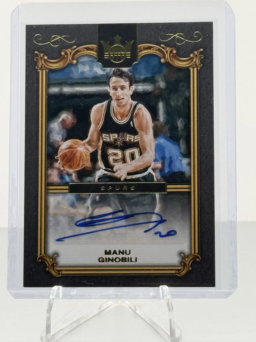 Panini Manu Ginobili Basketball Autographed Sports Trading Cards