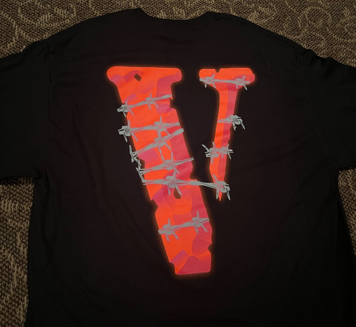 Rare Authentic JUICE WRLD X VLONE OG LONG SLEEVE T-Shirt Size