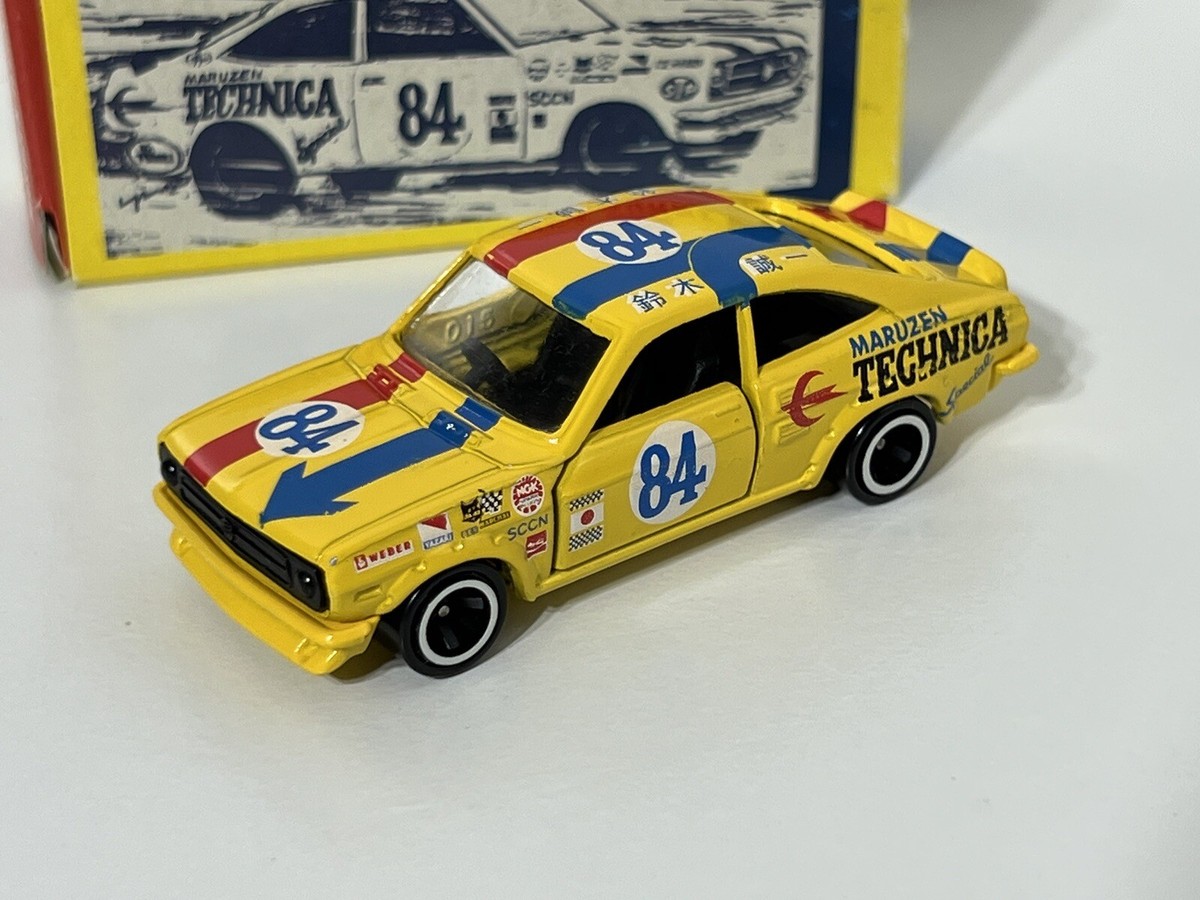 Tomica Gulliver Maruzen Technica Tomei Nissan Sunny KB110 Race Car