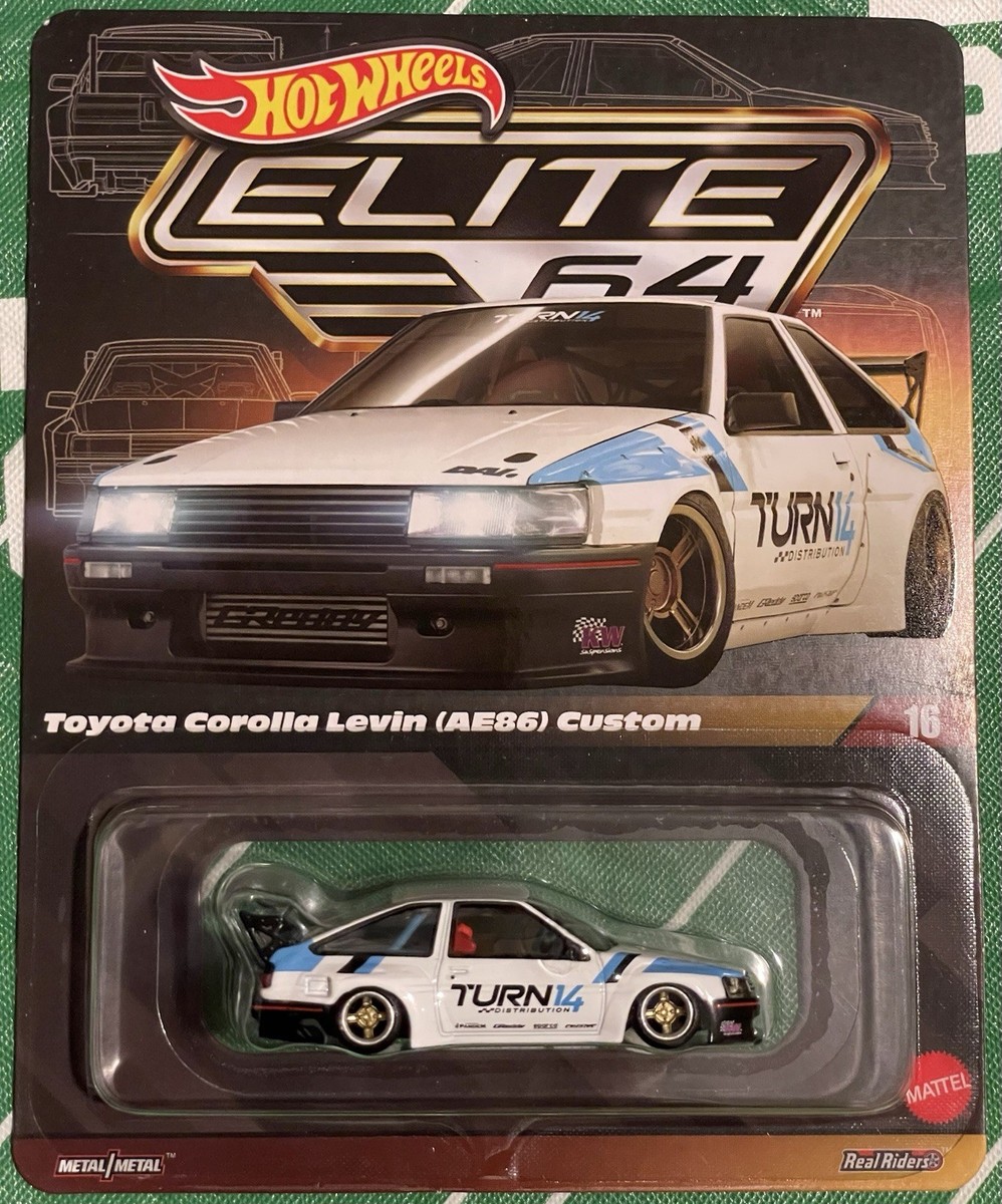 2025 Hot Wheels Elite 64 Series #16 Toyota Corolla Levin AE86