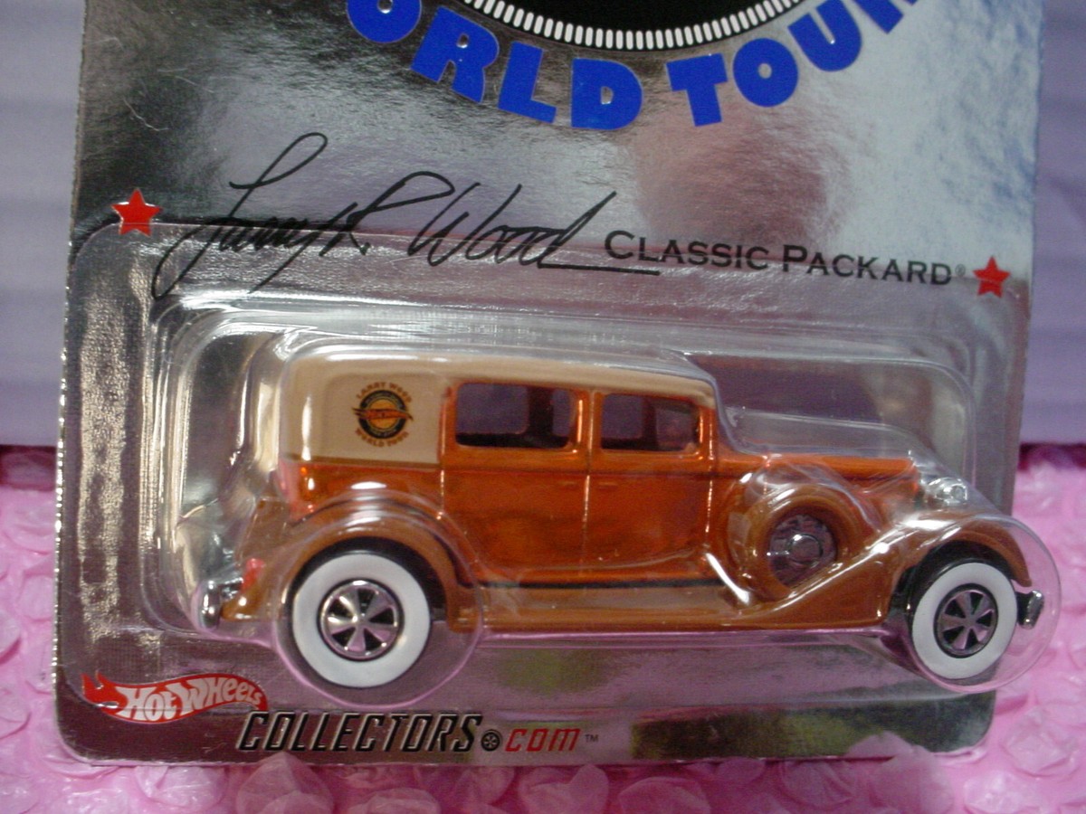 RLC 2004 Hot Wheels Larry Wood World Tour CLASSIC PACKARD ✨orange