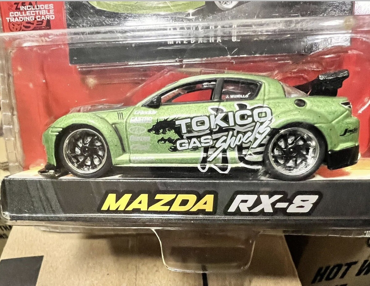Jada Toys Mazda RX-8 Import Racer Street Race Tuner Rare Green New