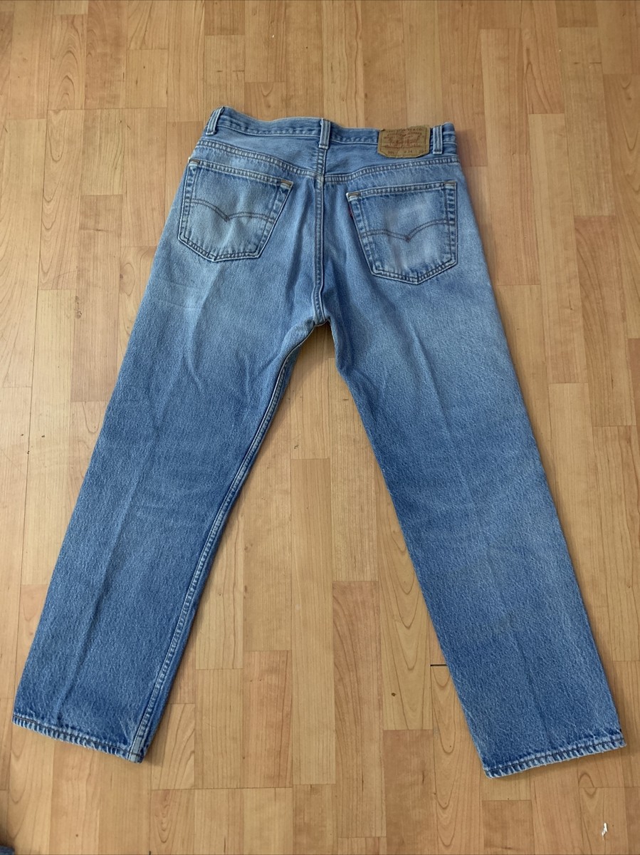Vintage Levis 501-0000 #653 USA Men Sz 32-26/27 | eBay