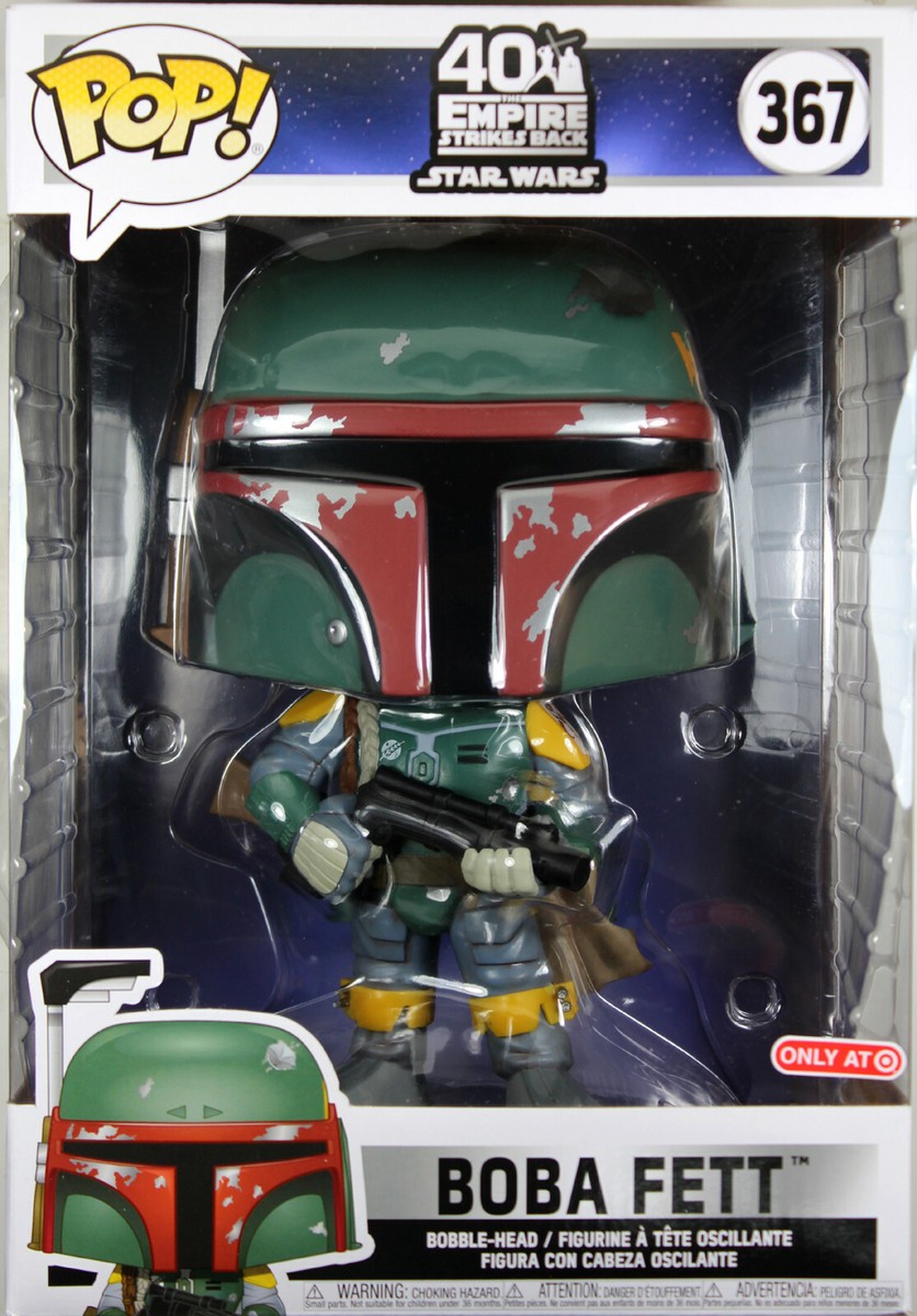 Funko POP! Star Wars ~ 10-INCH BOBA FETT EXCLUSIVE VINYL FIGURE