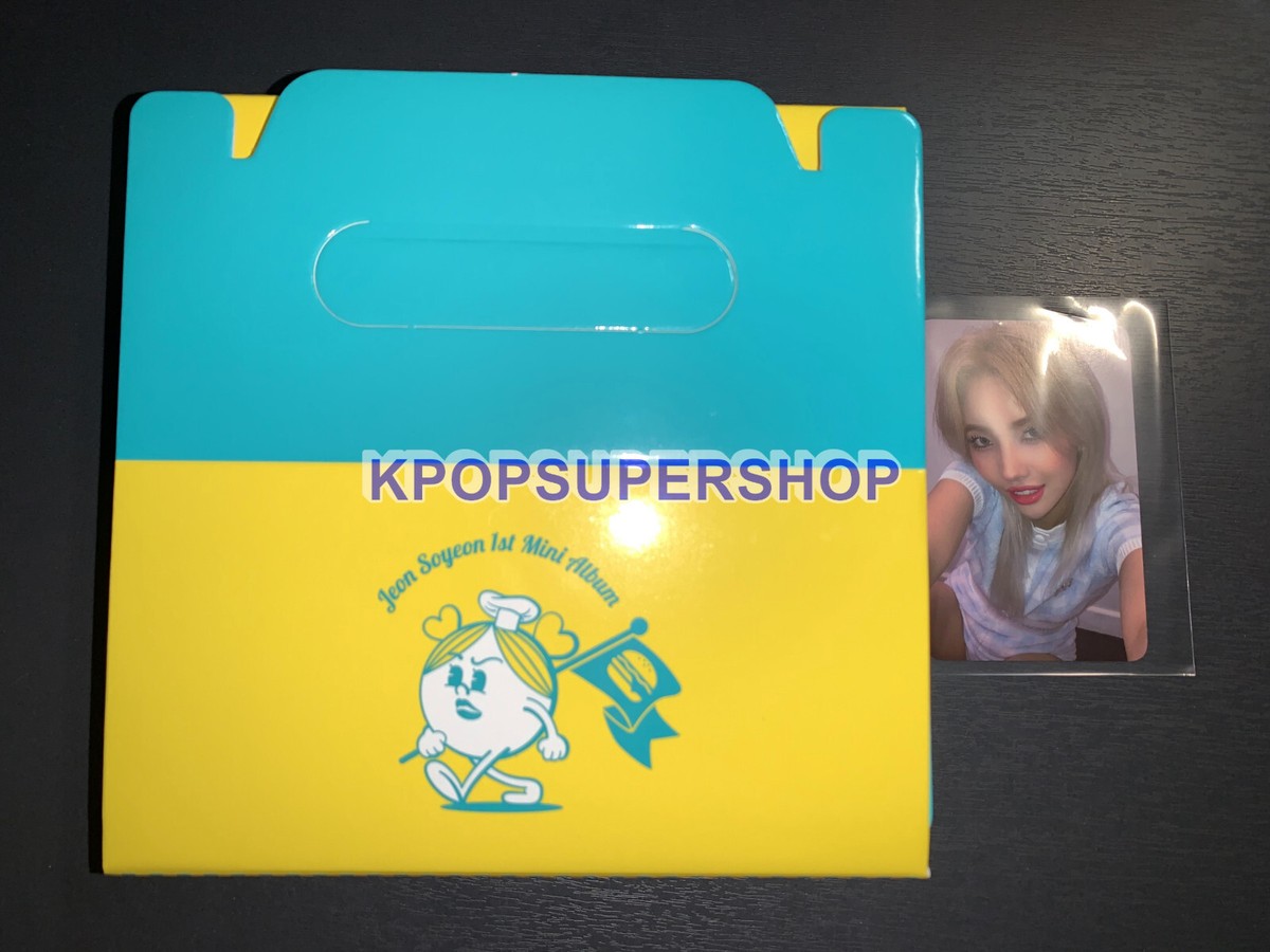 Jeon Soyeon 1st Mini Album Windy CD Photocard Photobook Great So