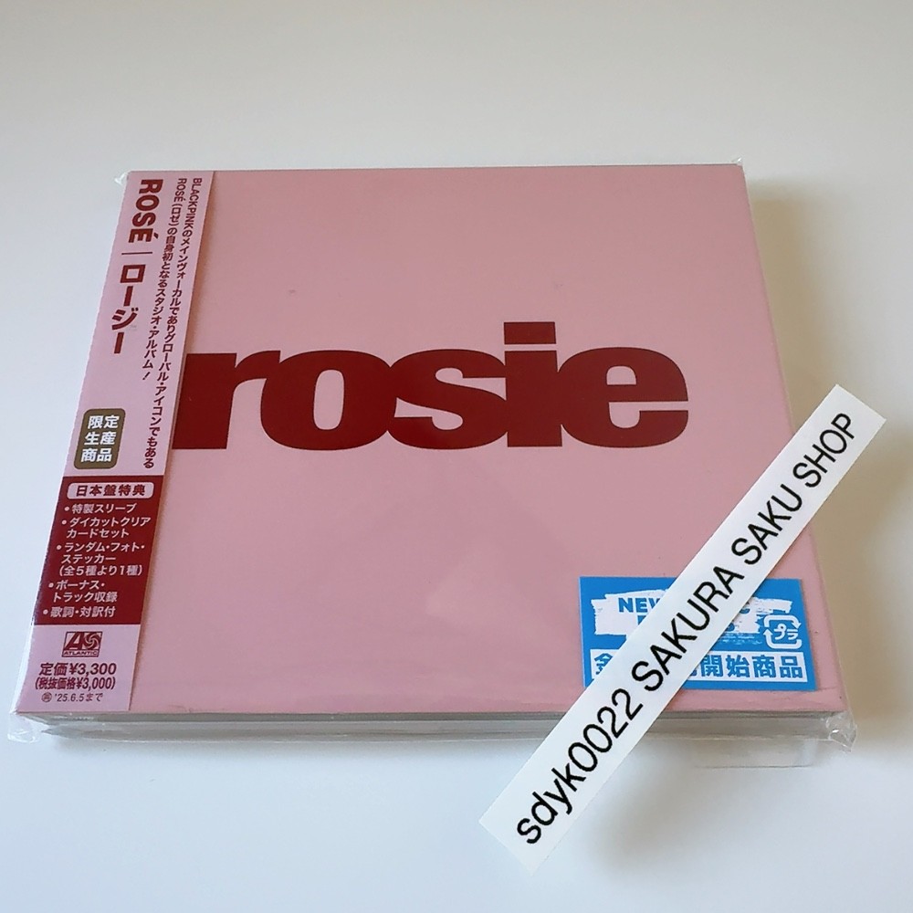 BLACKPINK ROSE ROSIE rosie CD Japan Limited Edition WPCR-18718 | eBay