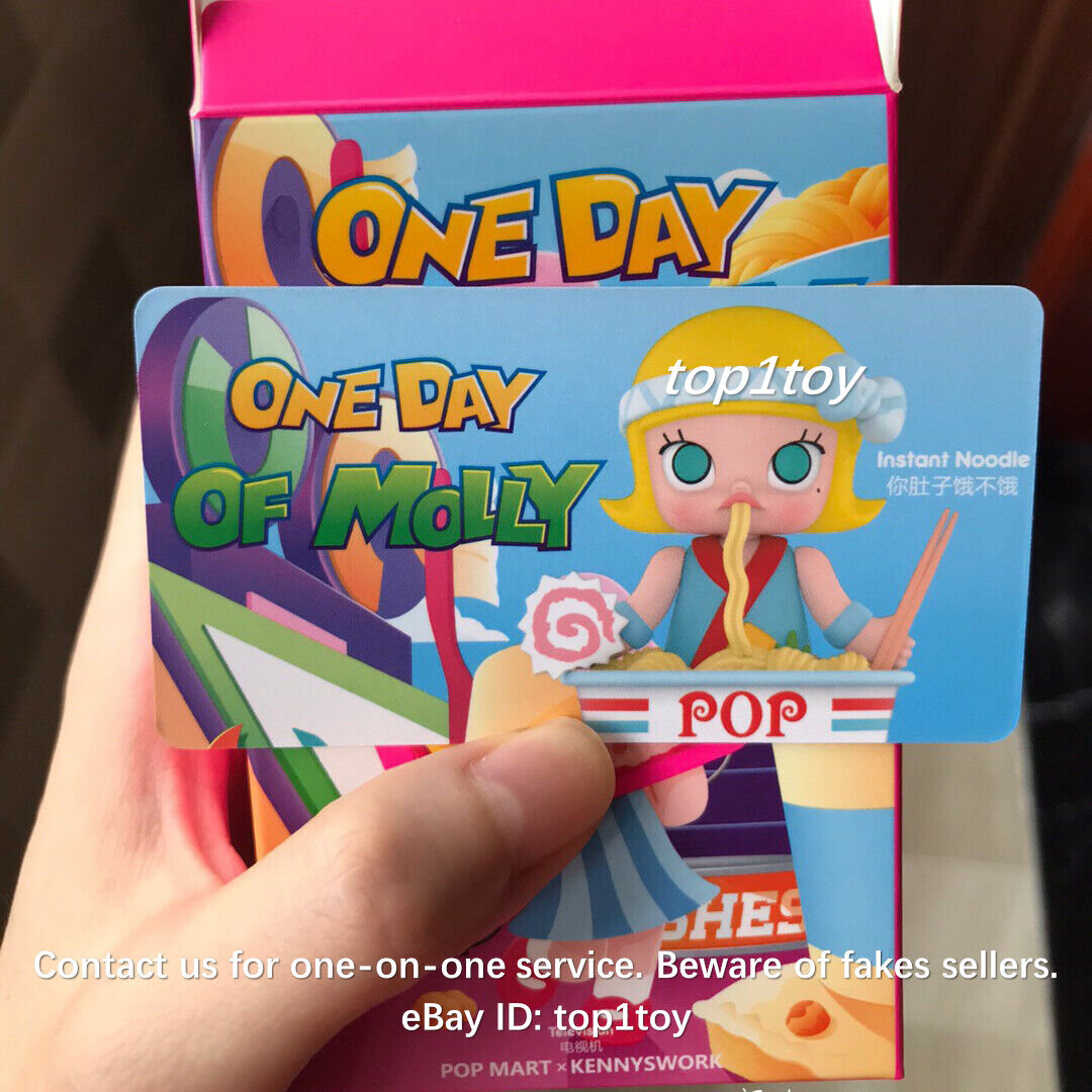 POP MART x KENNYSWORK One Day of Molly Insatant Noodle Secret Mini