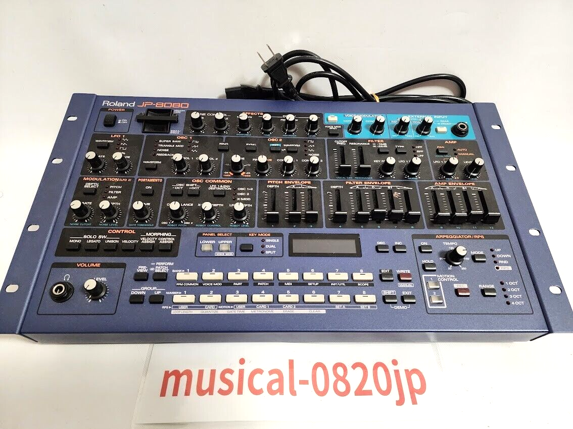 Roland JP-8080 Analog Modeling Synthesizer Module | eBay