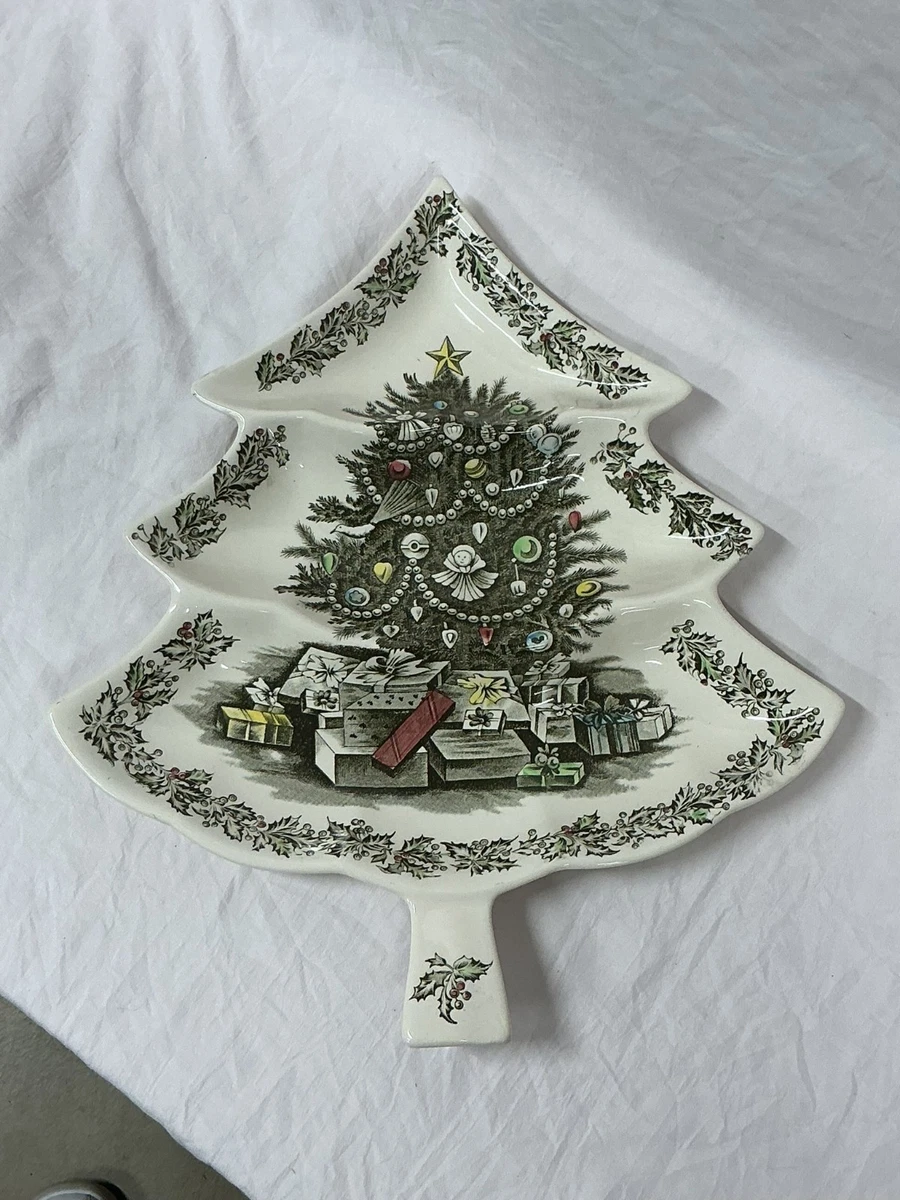 Johnson Brothers Christmas Tree Plate for sale | eBay