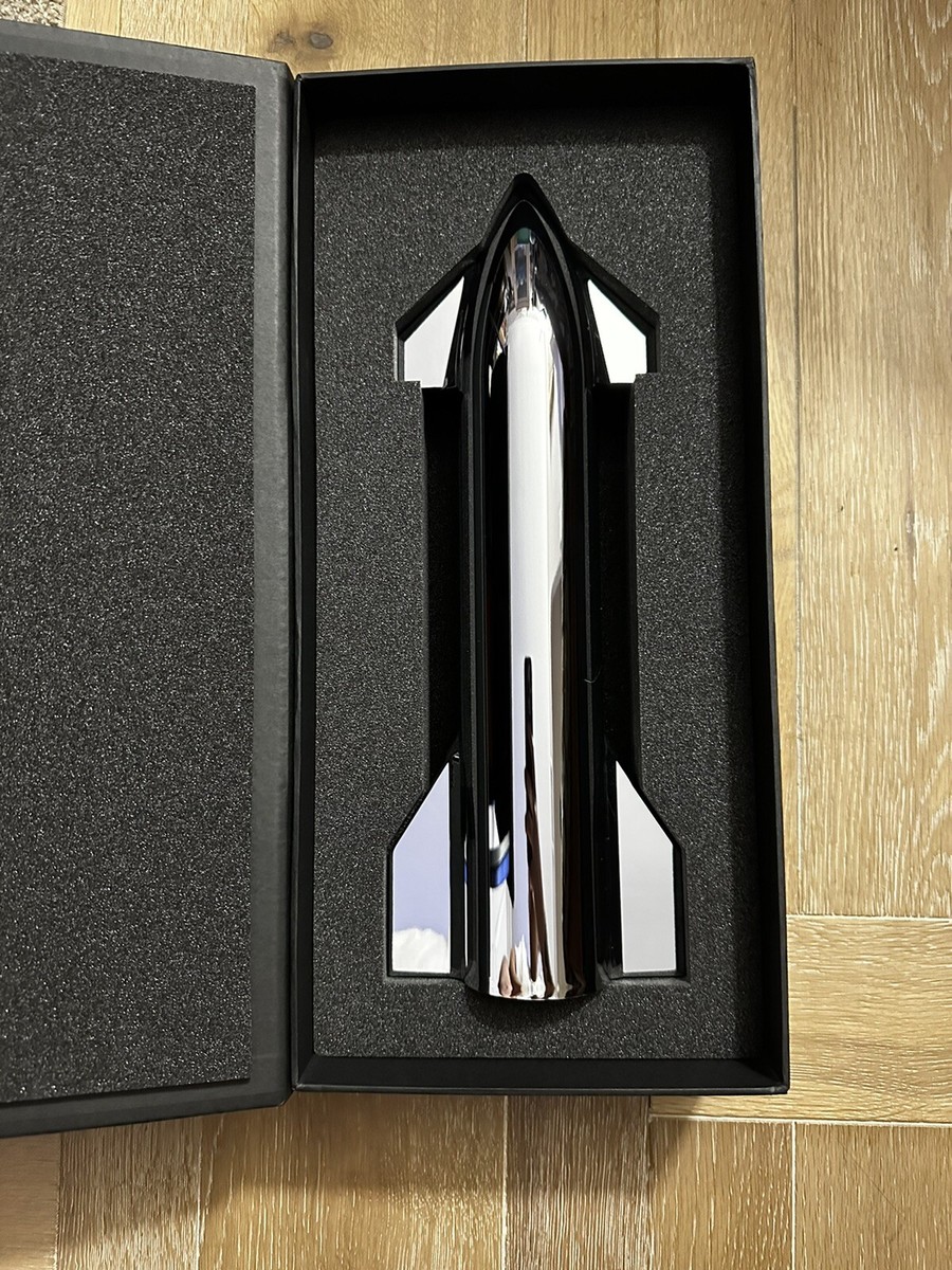 NEW] [READY TO SHIP] [ULTRA RARE] SpaceX Starship Chrome Model Pre