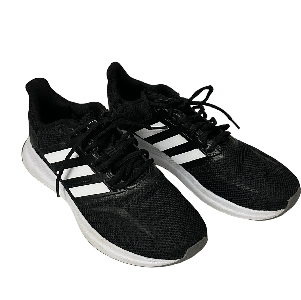 ADIDAS Cloudfoam PGS 789005 Womens Running Shoe Black White Size 7