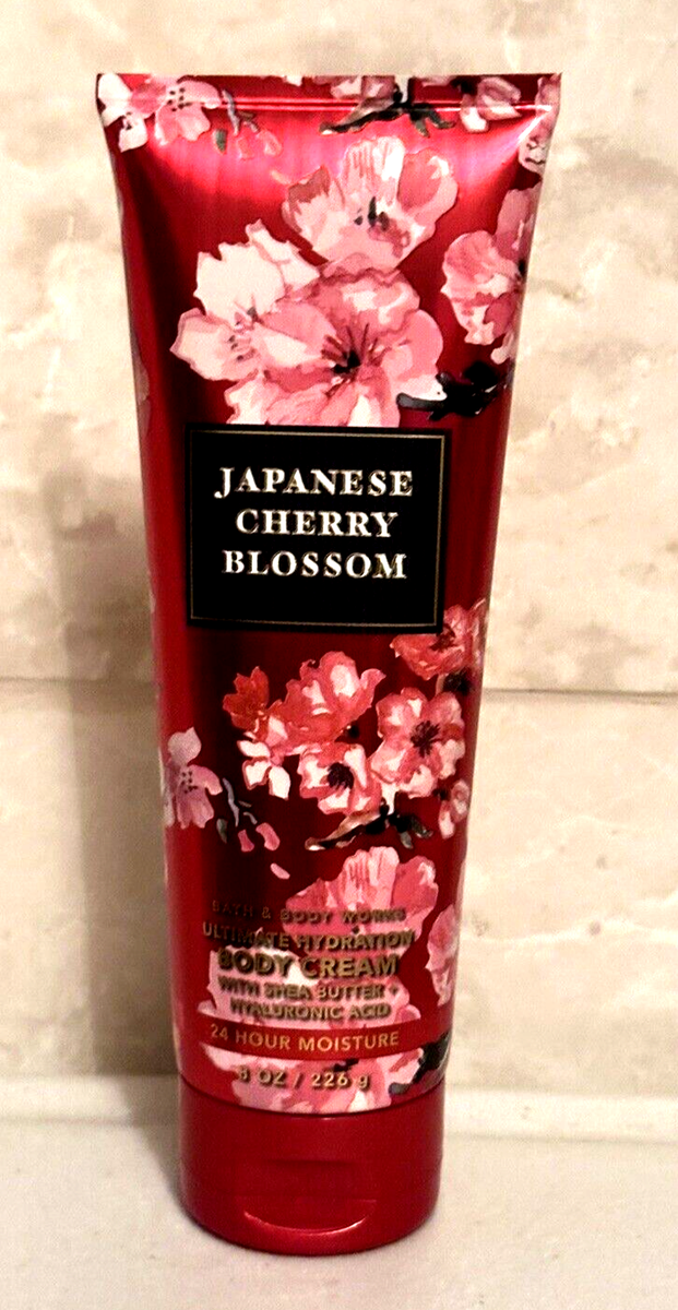 Bath & Body Works Japanese Cherry Blossom Body Cream 8 oz 2024 | eBay