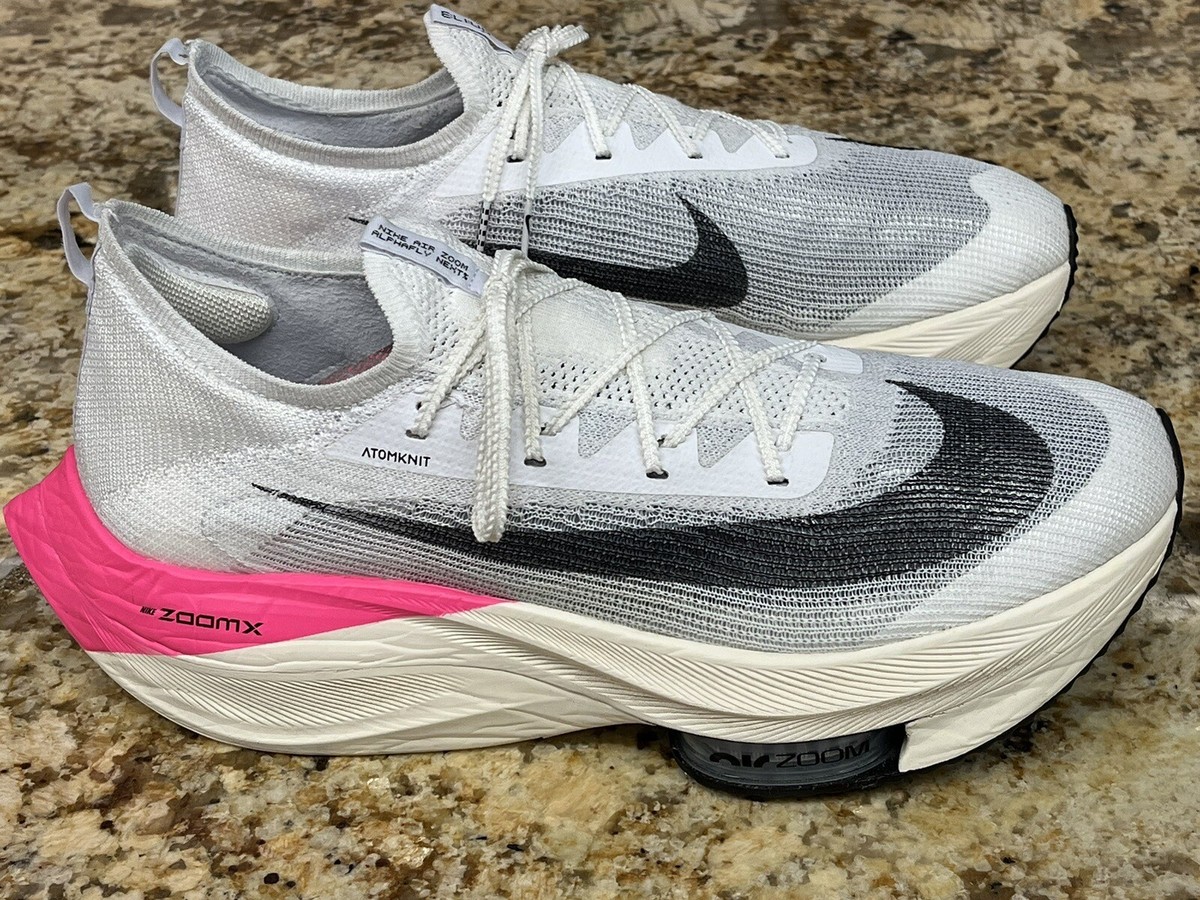 Nike Air Zoom Alphafly Next% Eliud Kipchoge White Pink Blast
