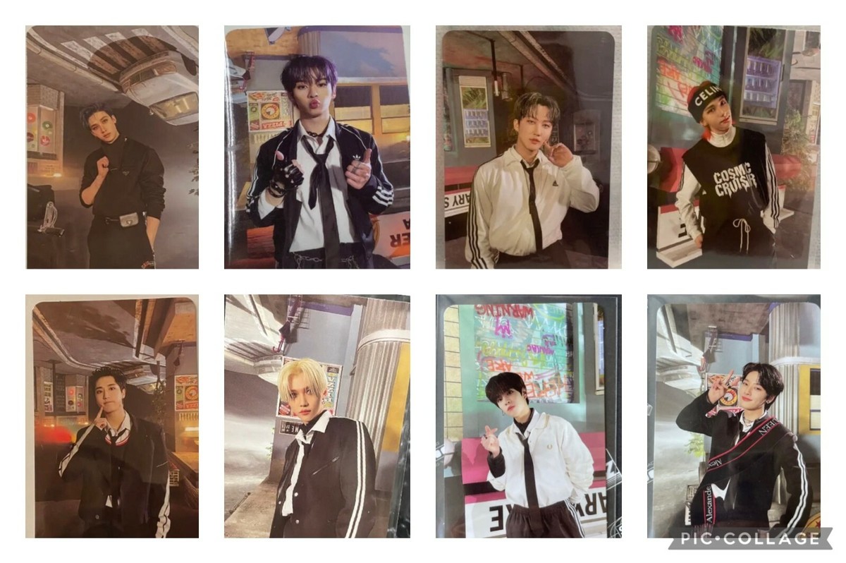 Stray kids ODDINARY Maniac Hottracks Official photo card POB Bang