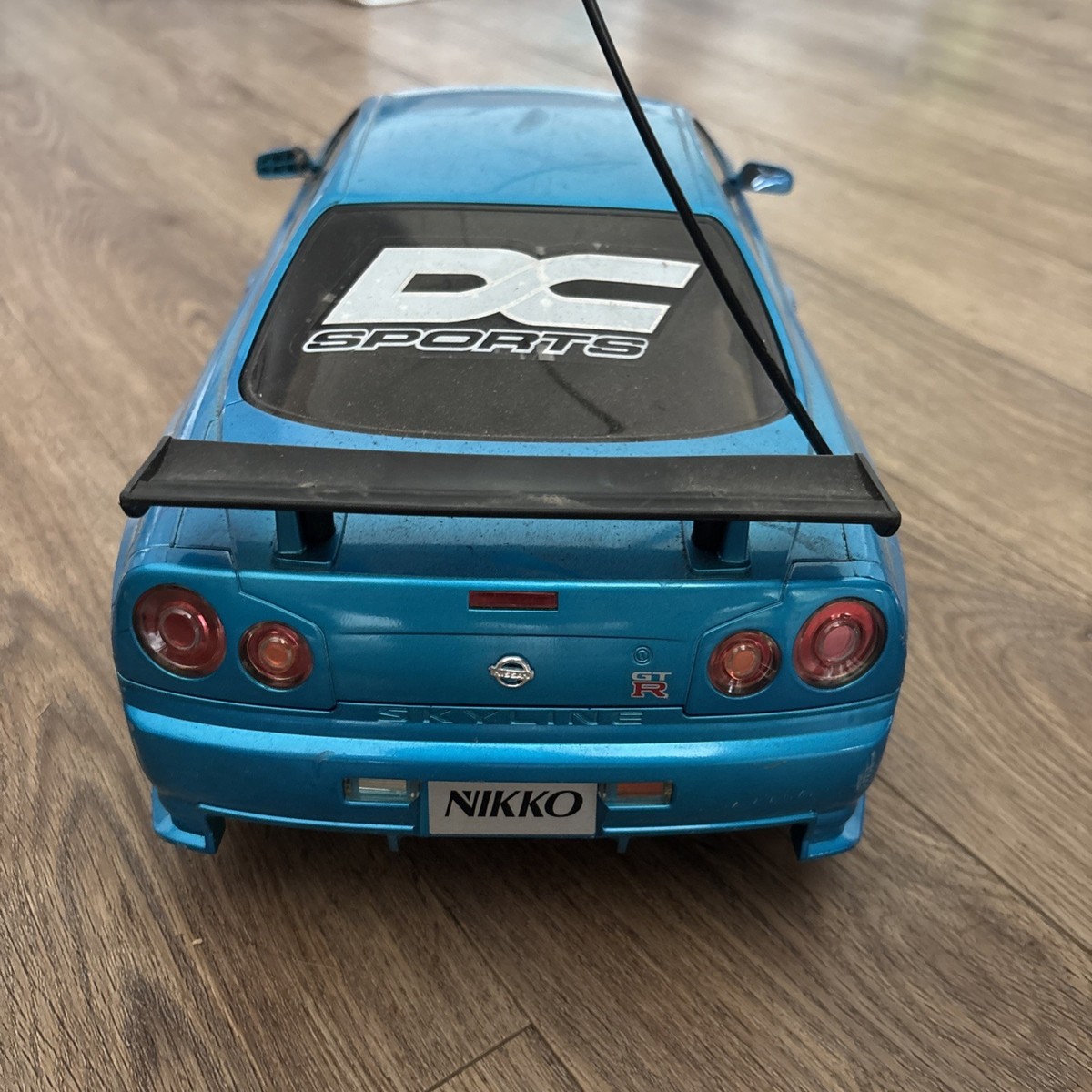 SEE DESCRIPTION Nikko Nissan Skyline GTR RC Car CAR ONLY No
