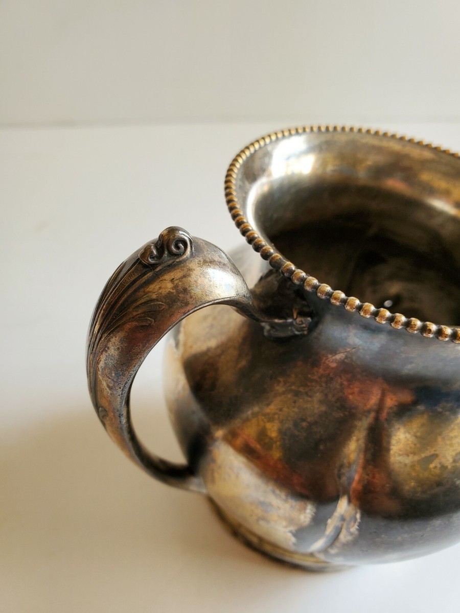 Pairpoint Mfg. Co. New Bedford, MA Quadruple Silver Plate Antique