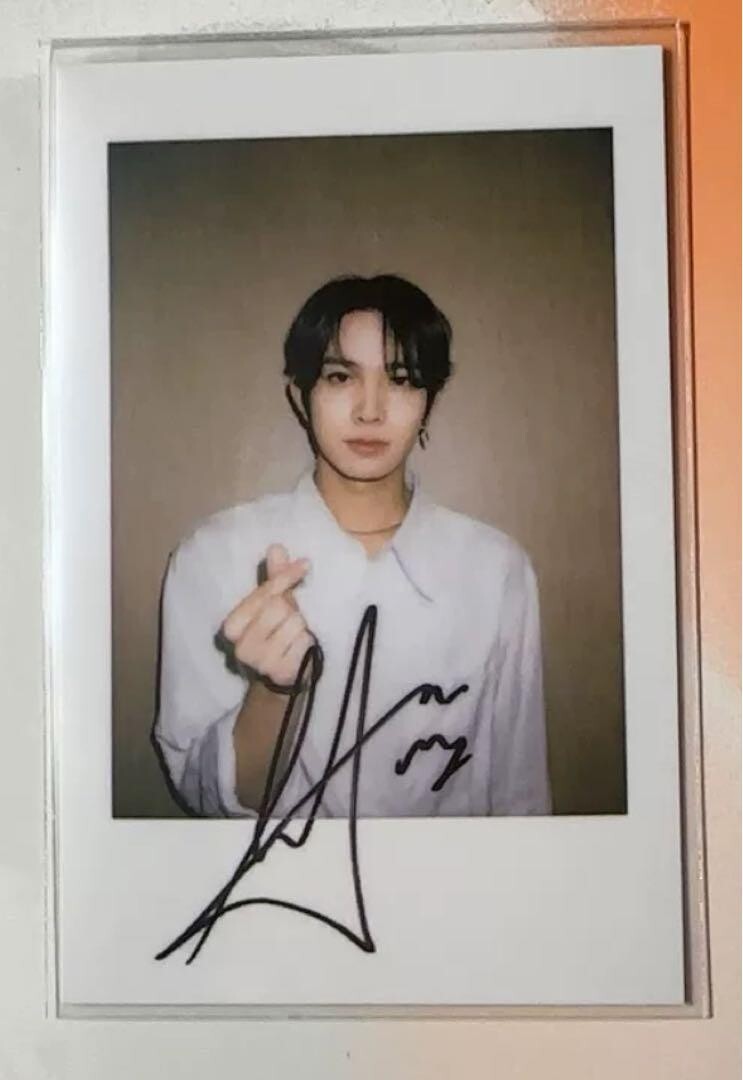 ENHYPEN HEESEUNG signed (Print) Polaroid Photocard Cheki Macau