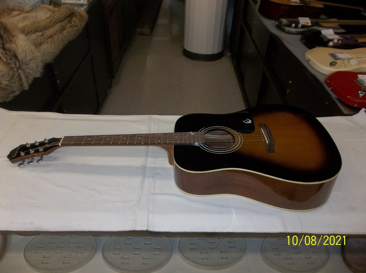 Epiphone DR-100 VS Acoustic Guitar - Vintage Sunburst | eBay
