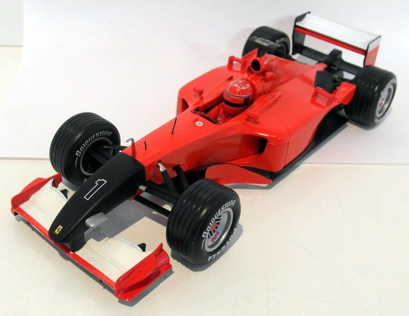 Hot Wheels 1/18 Scale 50202BN Schumacher Ferrari F2001 Black Nose