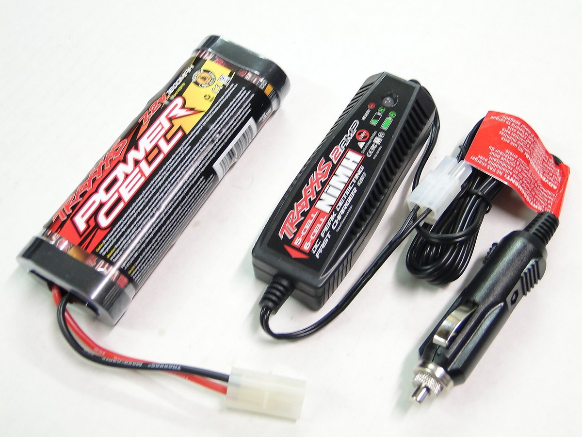 NEW TRAXXAS T-MAXX 3.3 EZ Start 7.2v 1800mah NIMH Battery Pack +