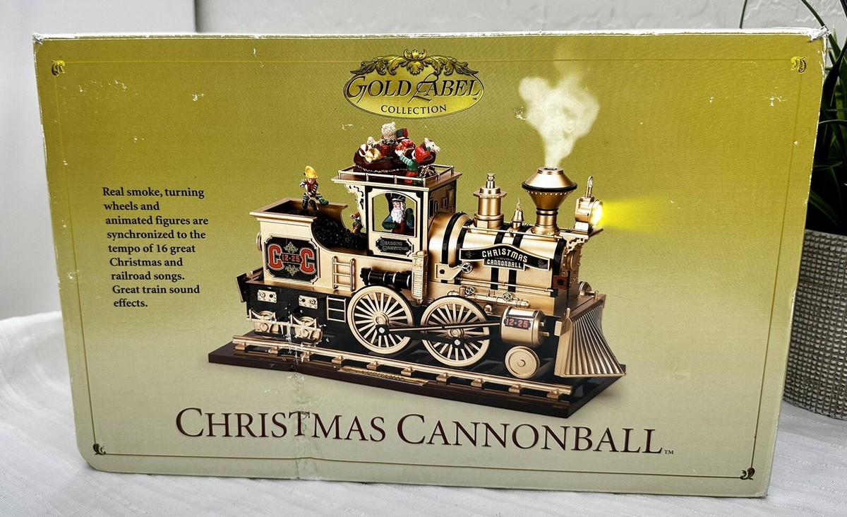 Vintage Mr. Christmas Gold Label Christmas Collection Cannonball