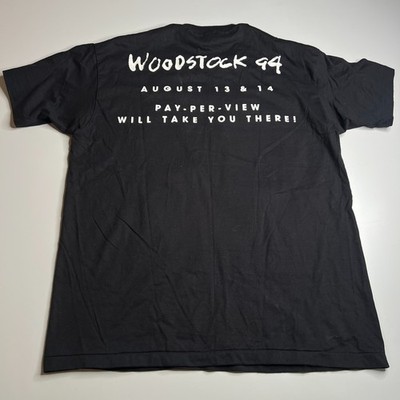 Vintage 1994 Woodstock 94 T-Shirt XL – 2 More Days of Peace
