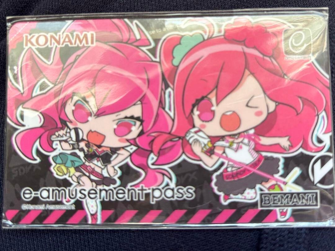 Konami e-AMUSEMENT Card Sound Voltex Grace & Rasis SDVX Amusement
