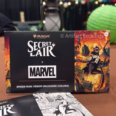 MTG Secret Lair Marvel Spider-Man Venom Unleashed (Colors) 🔥IN