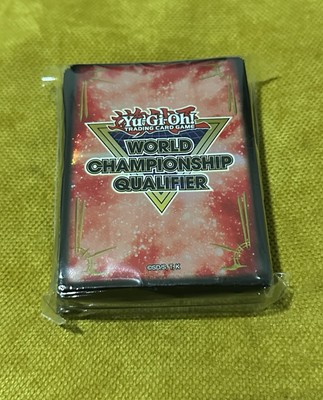 Yu-gi-oh! WCQ New sleeves 2025 World Championship Qualifier