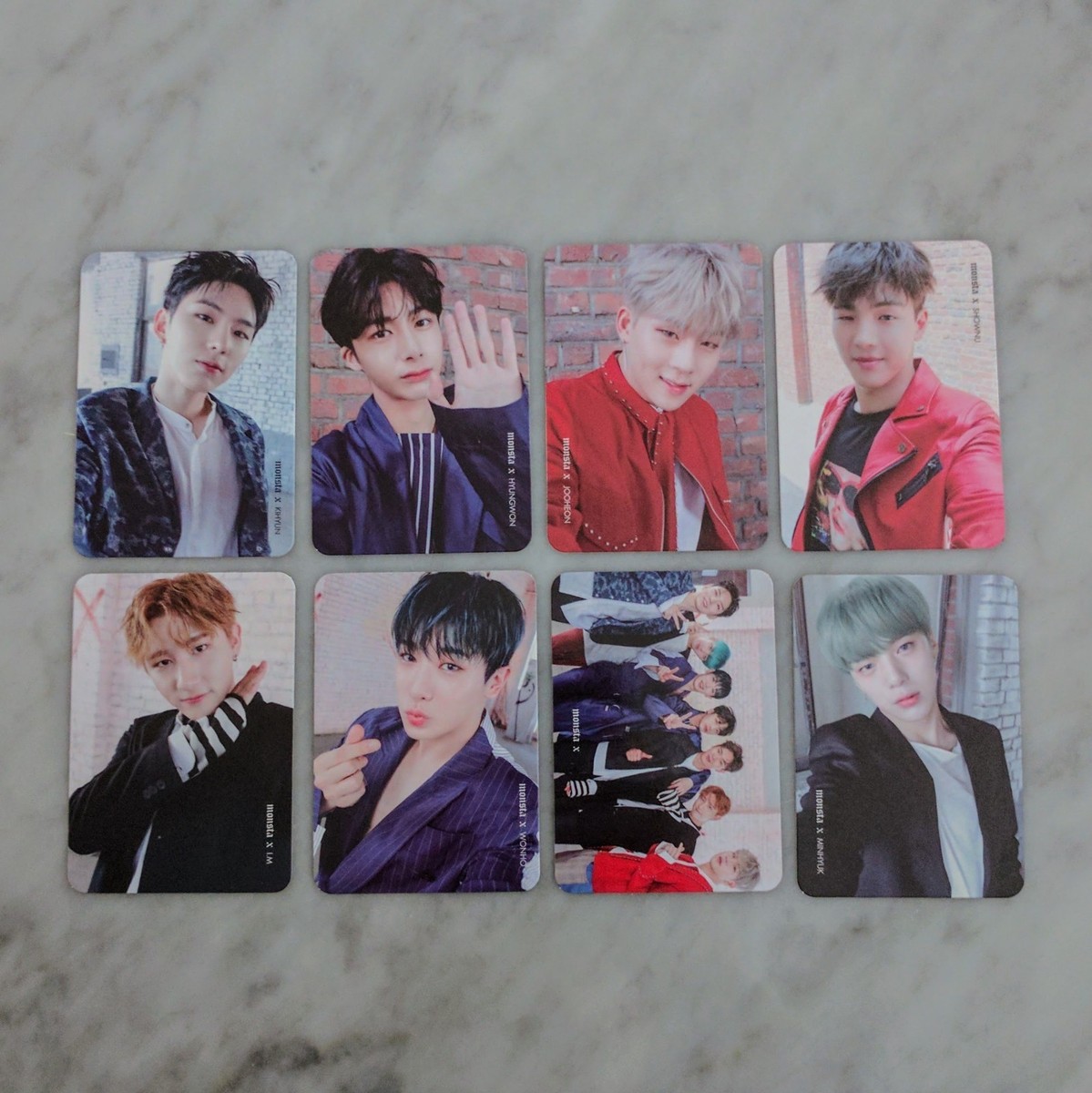 MONSTA X Shine Forever Official Photo card KPOP K-POP SHOWNU WONHO