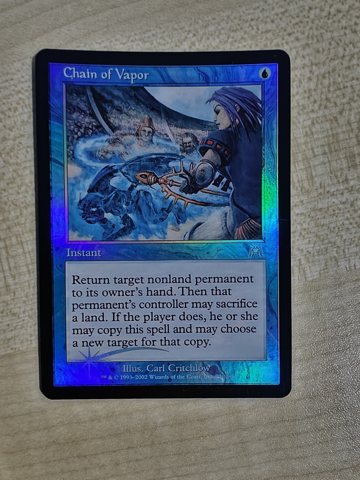 Chain of Vapor 2002 Onslaught #73 Foil Price Guide - Sports Card