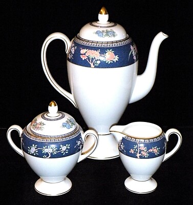 Vintage Wedgwood Blue Siam Bone China | eBay