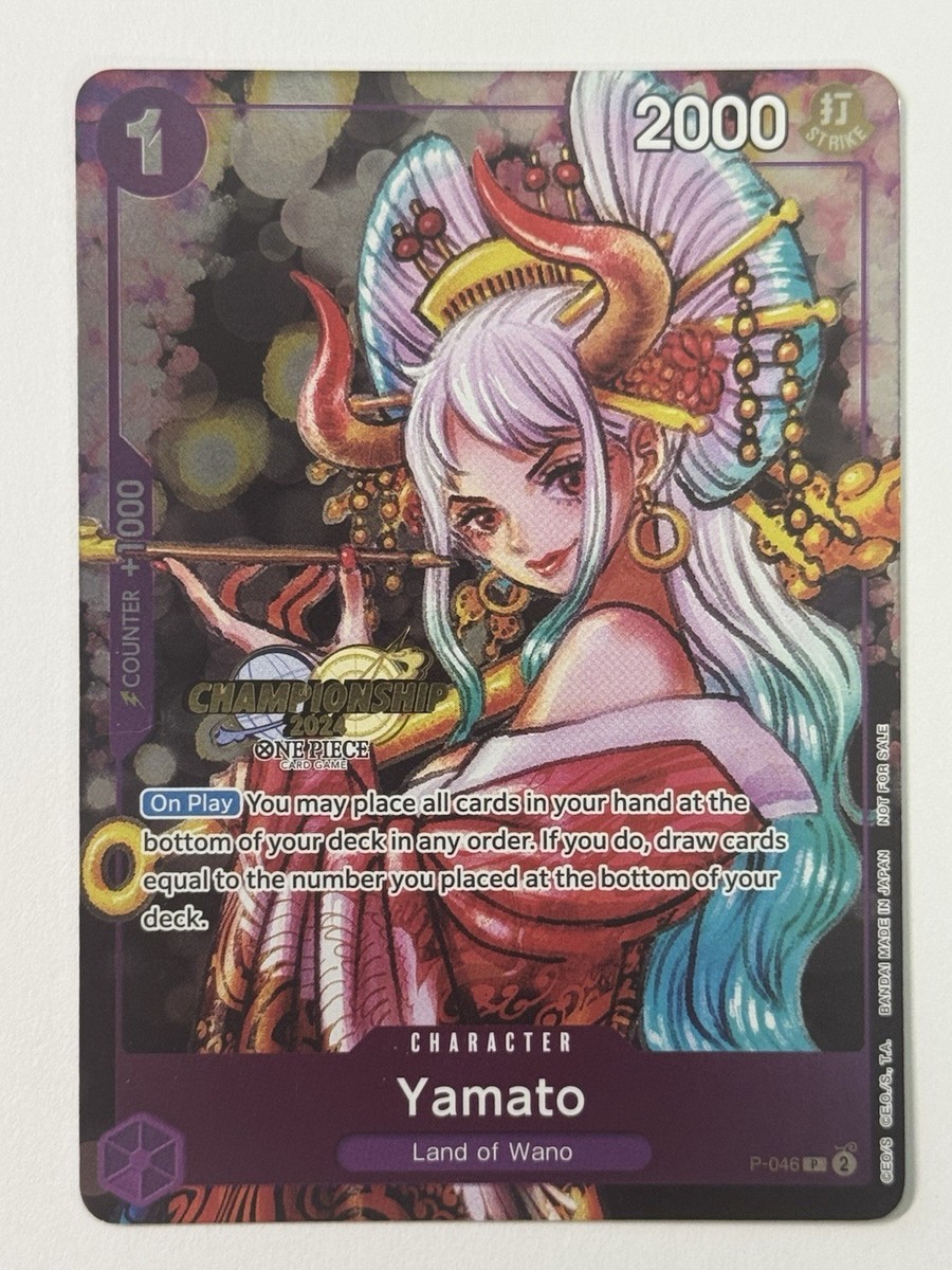 Yamato P-046 One Piece Championship 2024 Event Pack Near Mint NM
